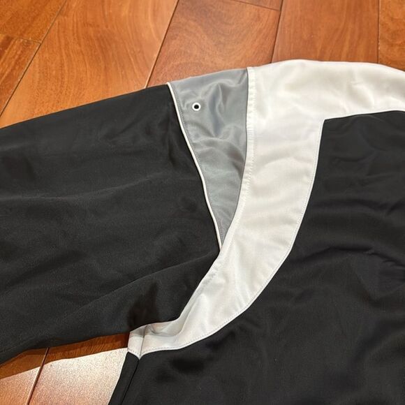 Zipway NBA Brooklyn Nets Men's Black/Gray Full-Zip Track Jacket Size 3XLT - Picture 8 of 11